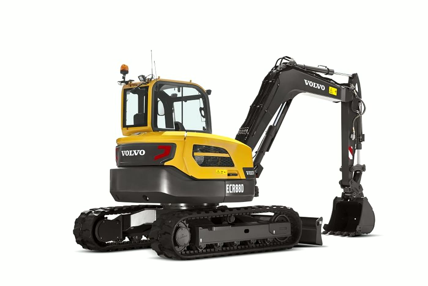Excavator cu raza scurta de inchiriat Volvo ECR 88D